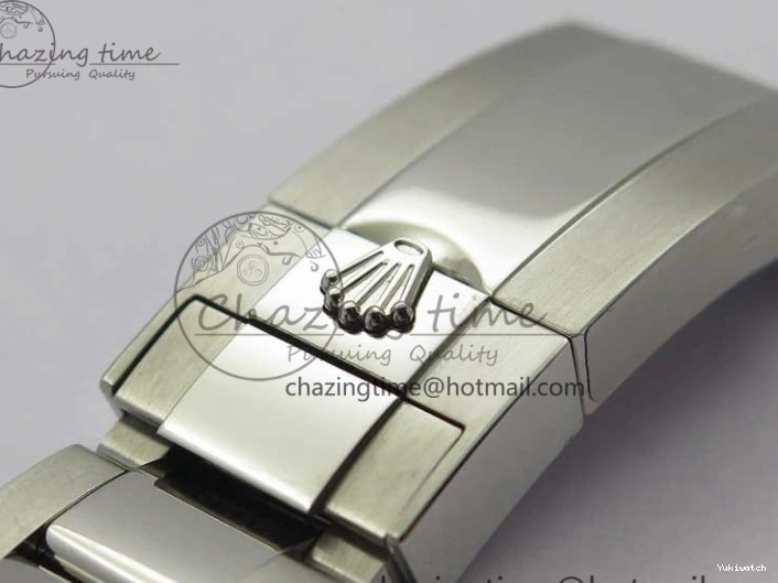 Dial Yacht-Master Silver Best SS SA3135 Edition Maker Bp on SS 116622 Bracelet 0501